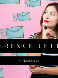 Reference Letter canada